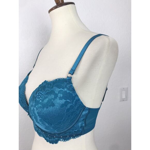 Bras N Things Lingerie Twilight Lace Push Up Bra - Picture 4 of 8